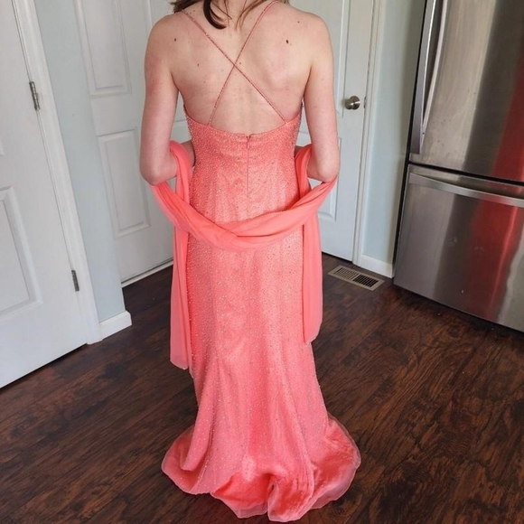 Vintage Prom Dress - Picture 2 of 2